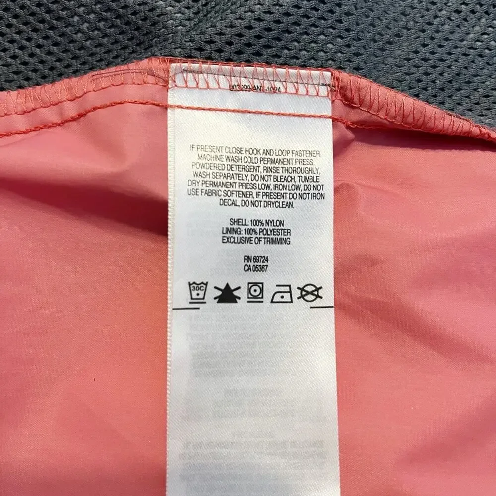 NWOT Columbia Girl’s Zip-Up Hooded Raincoat in Pink and Rain Size Medium